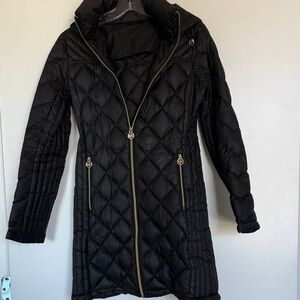 Michael Kors Black Quilted Puffer Jacket